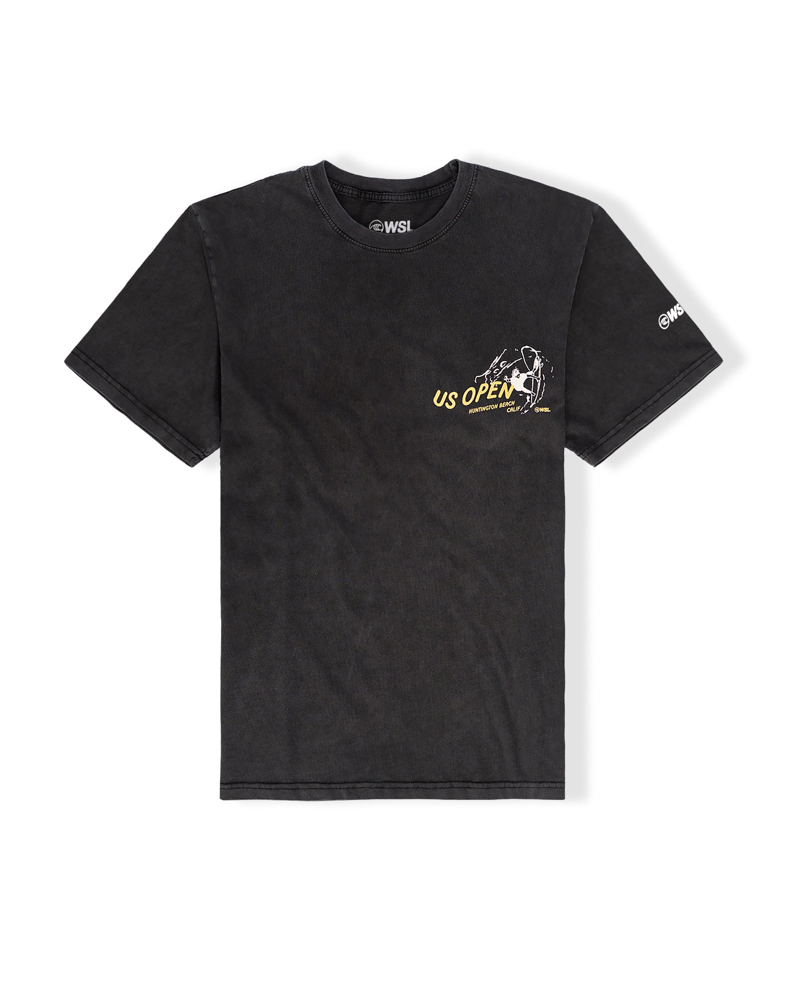 US Open 2026 Surfer S/S T-Shirt - Washed Black