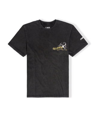 US Open 2026 Surfer S/S T-Shirt - Washed Black