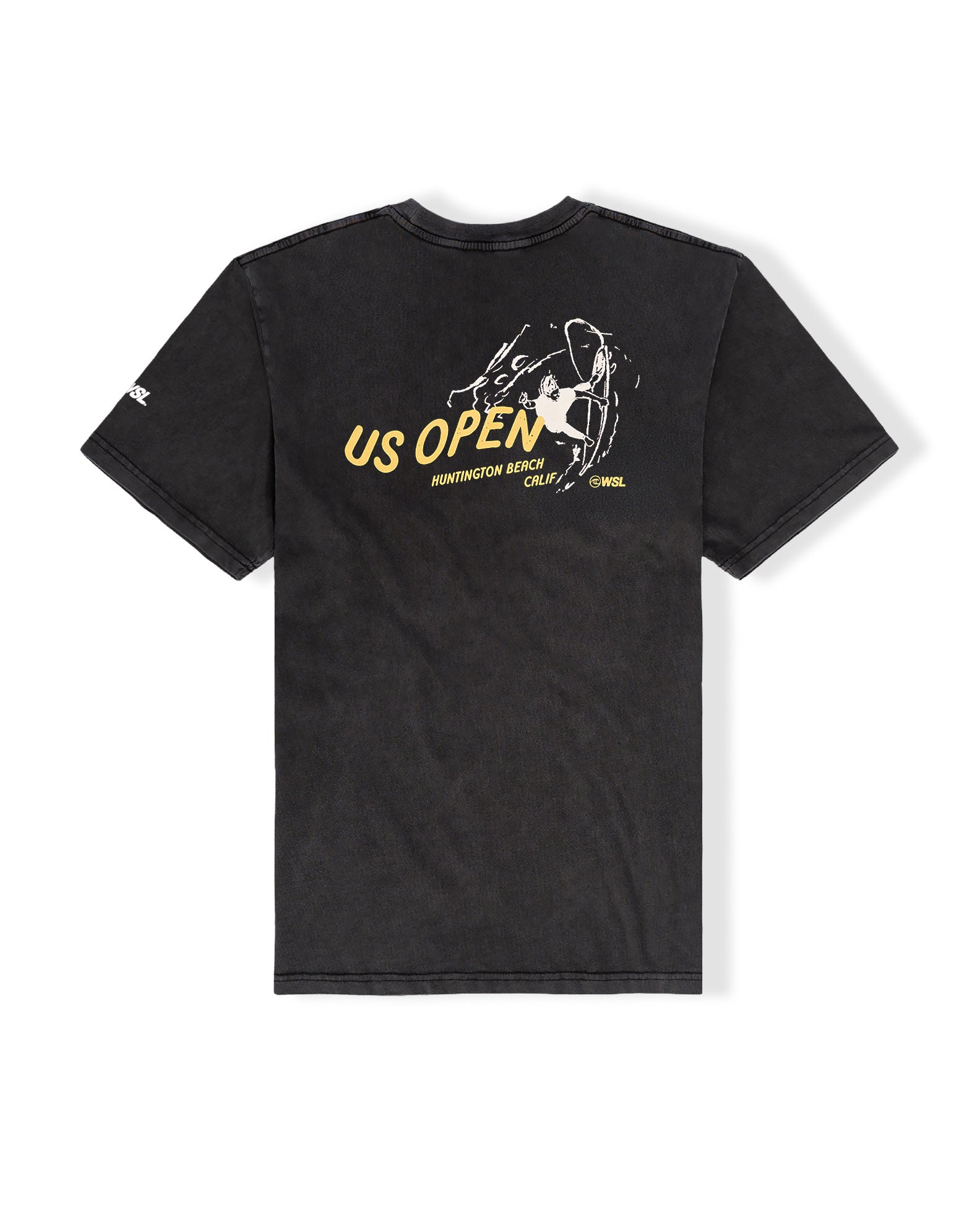 US Open 2026 Surfer S/S T-Shirt - Washed Black