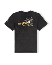 US Open 2026 Surfer S/S T-Shirt - Washed Black