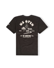 US Open x Jack's Surfboards 2026 Boy's (6-12) Dude S/S T-Shirt - Pigment Black
