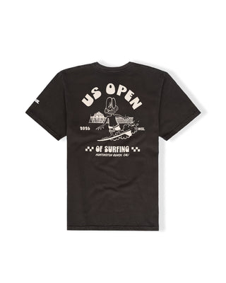 Boy's US Open x Jack's Surfboards 2026 Dude S/S T-Shirt - Pigment Black