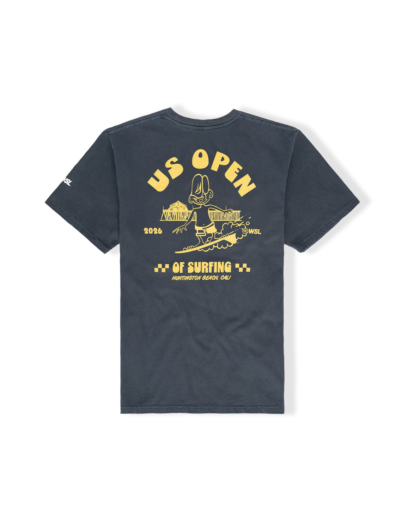 US Open x Jack's Surfboards 2026 Boy's (6-12) Dude S/S T-Shirt - Pigment Indigo
