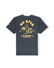 US Open x Jack's Surfboards 2026 Boy's (6-12) Dude S/S T-Shirt - Pigment Indigo