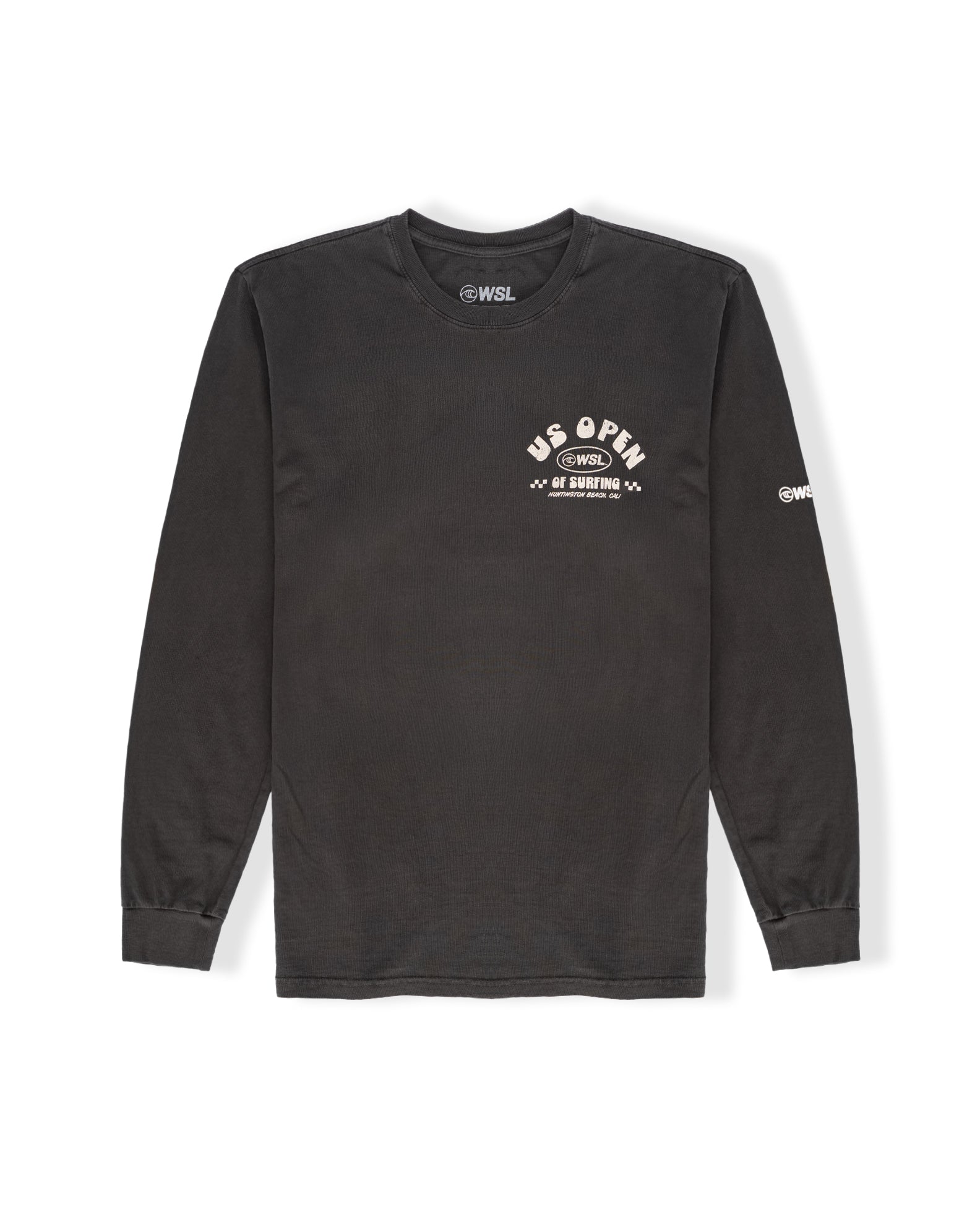 US Open x Jack's Surfboards 2026 Dude L/S Pigment T-Shirt - Pigment Black