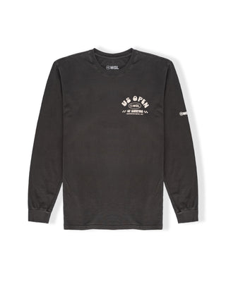 US Open x Jack's Surfboards 2026 Dude L/S Pigment T-Shirt - Pigment Black