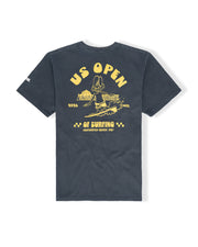 US Open x Jack's Surfboards 2026 Dude S/S Pigment T-Shirt - Pigment Indigo