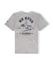 US Open x Jack's Surfboards 2026 Dude S/S Pigment T-Shirt - Pigment Stone
