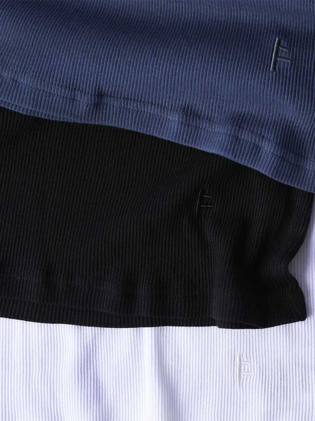 Former Men's Uniform Rib Singlet 3 Pack