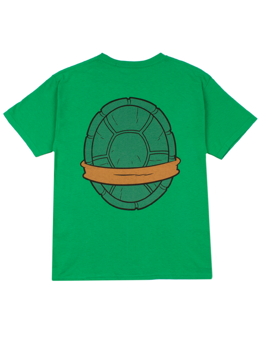 Teenage Mutant Ninja Turtles x ‹¯¨Jack's Boy's (8-16) Turtle Shell S/S Tee- Green