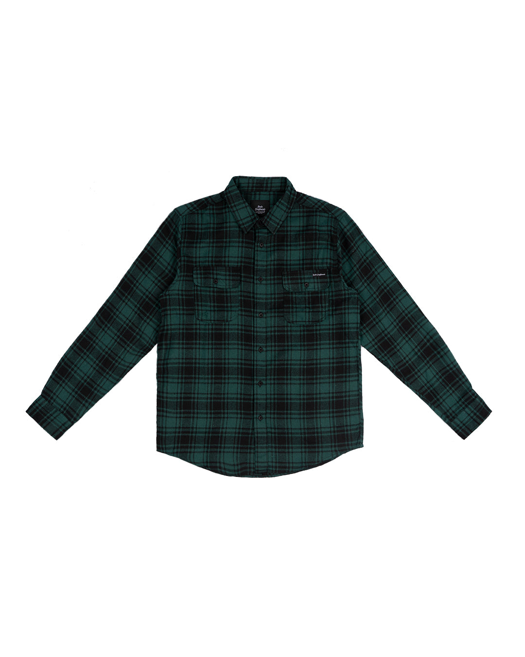 Jack's Surfboards Men's Oak Glen L/S Flannel - Pine