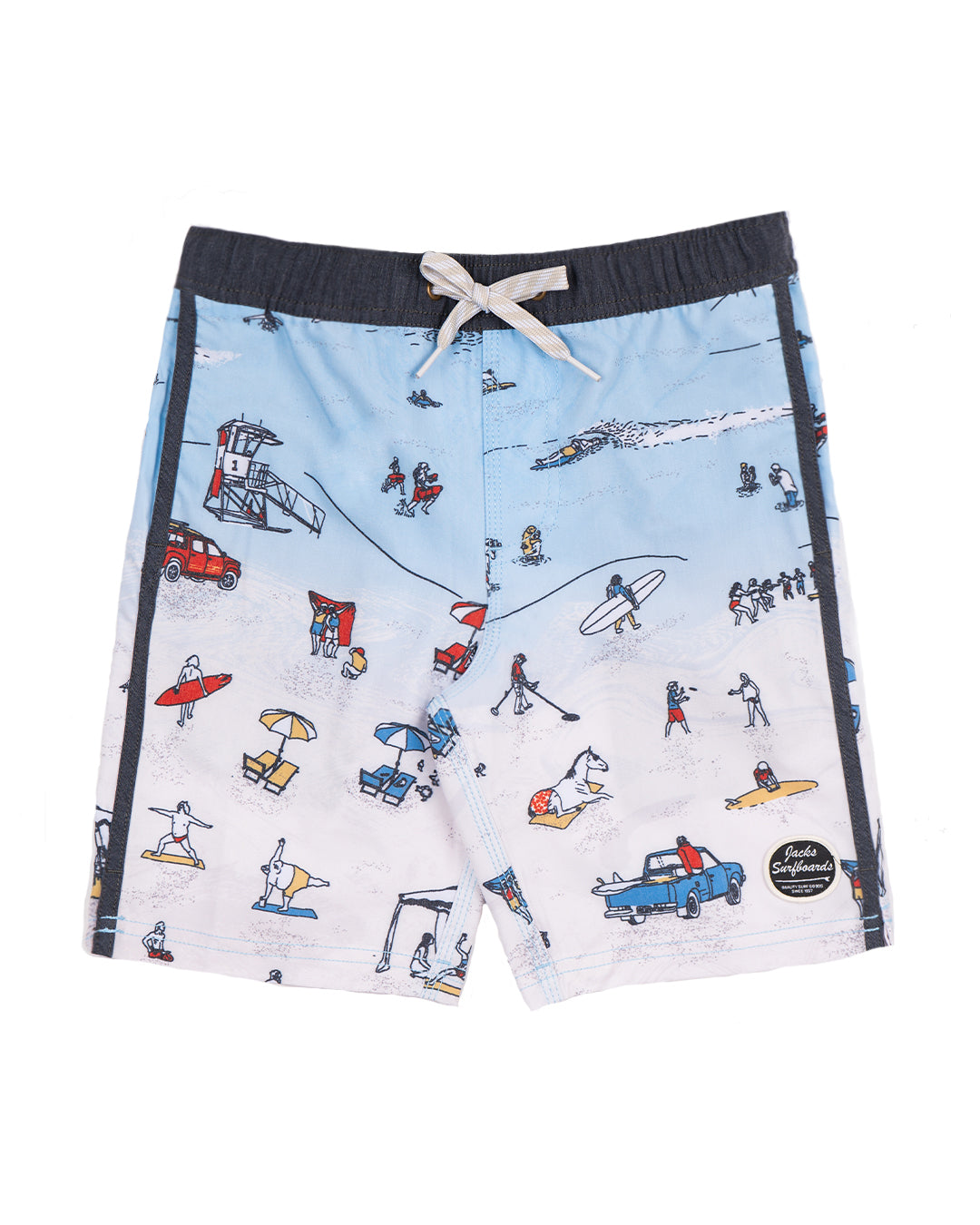 Jack's Surfboards Boys (8-16) Locals 16" Shorts - Blue