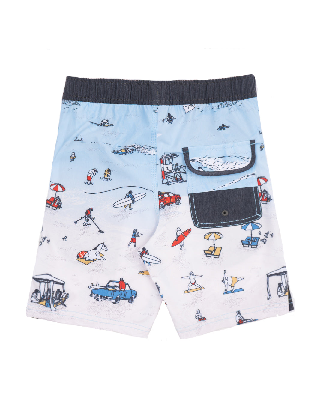 Jack's Surfboards Boys (8-16) Locals 16" Shorts - Blue