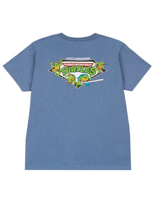 Salt Life Turtle sunsets Short Sleeve Unisex Tee - Aruba Blue Small