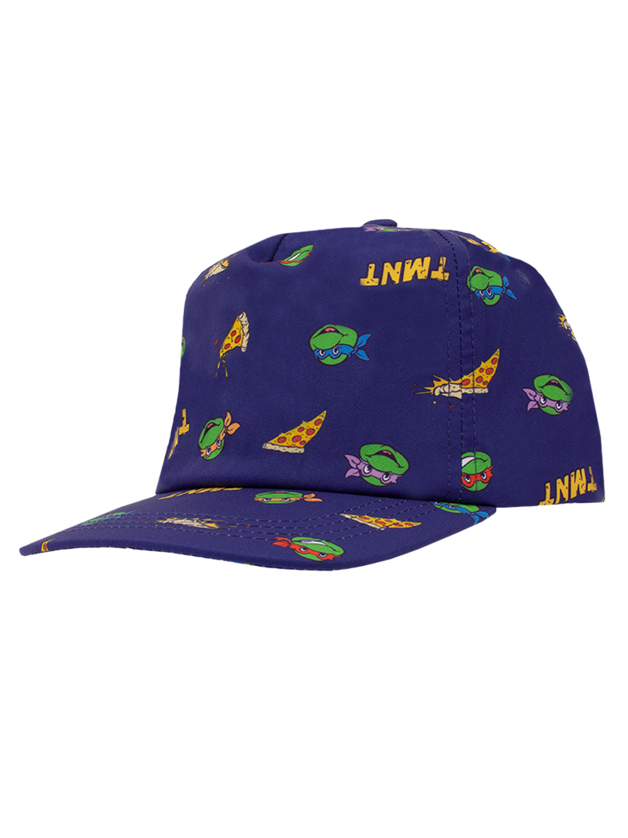 Boy's (8-16) Pizza Please Unstructured Hat -Purple 