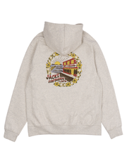 Katin x Jack's Surfboards Men's Main Street Pullover Hoody- Heather Grey