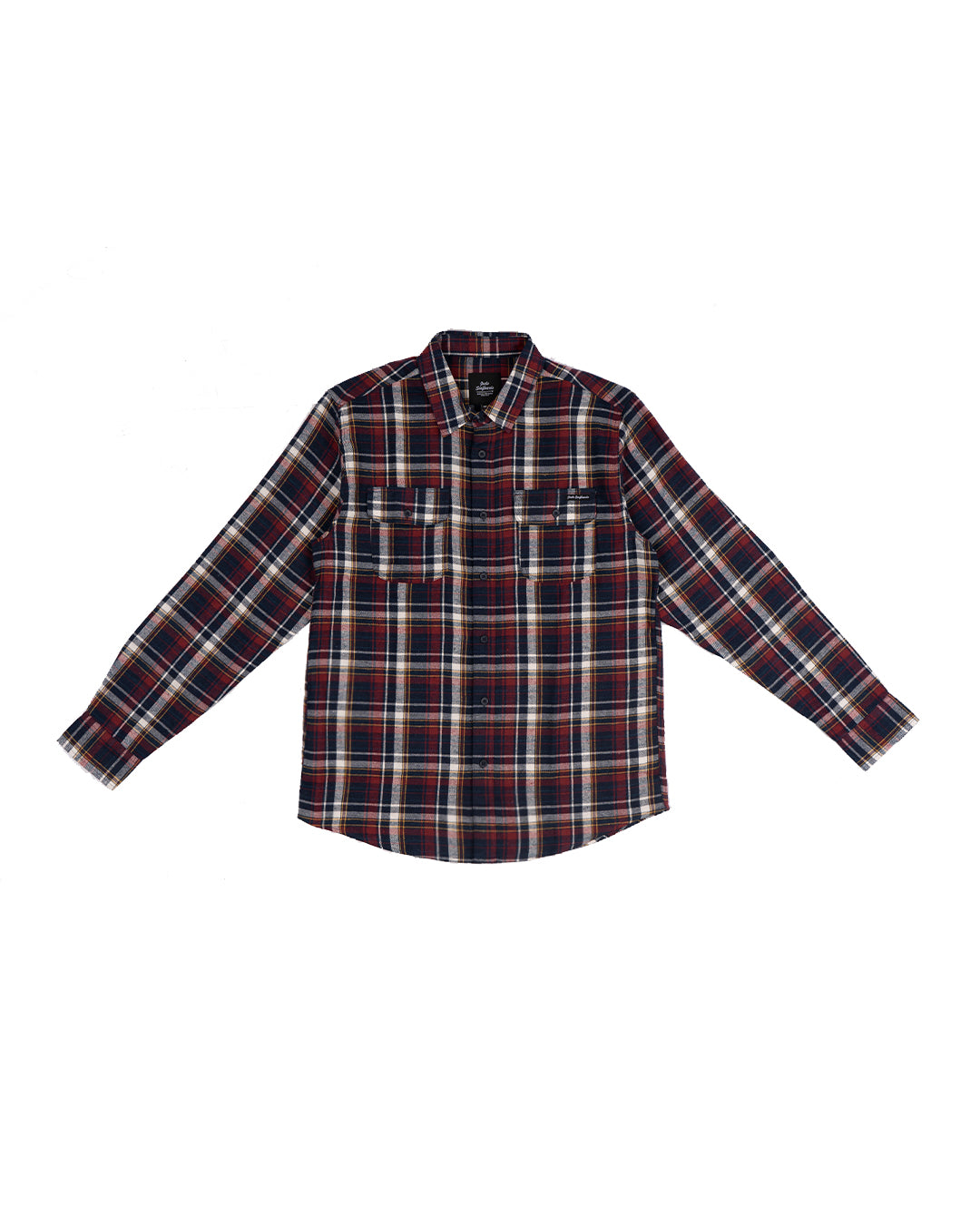 Jack's Surfboards Men's Midway L/S Flannel - Navy