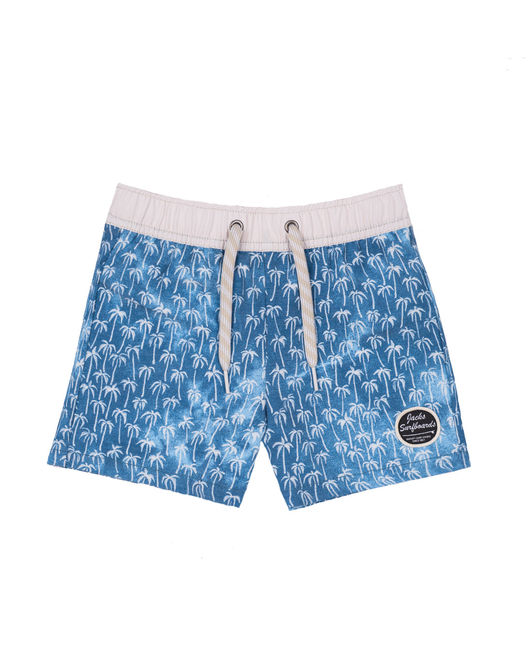 Jack's Surfboards Kids (2-7) Palm Shorts - Blue