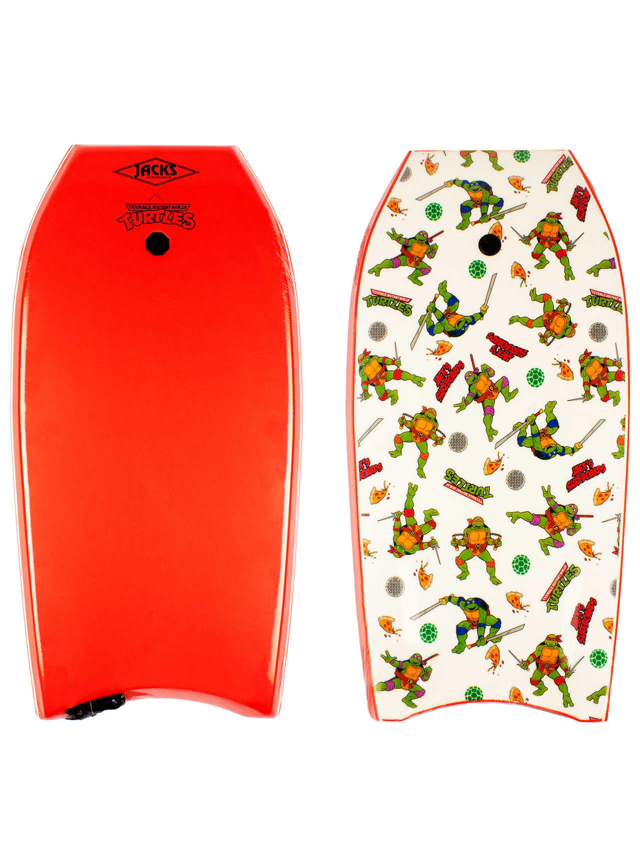 Teenage Mutant Ninja Turtles x Jack's Surfboards Bodyboard -Raphael 39"