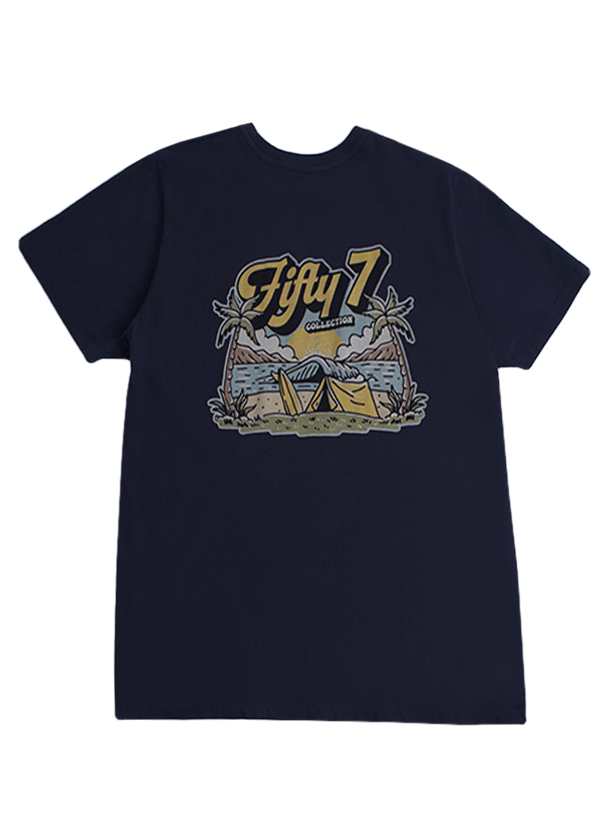 Jack's Fifty7 Women's Tent s Short Sleeve Tee - Navy