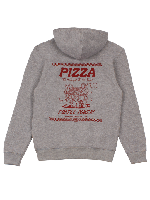 Boy's (8-16) TMNT x Jack's Mike's Pizza Pullover Hoodie - Gray