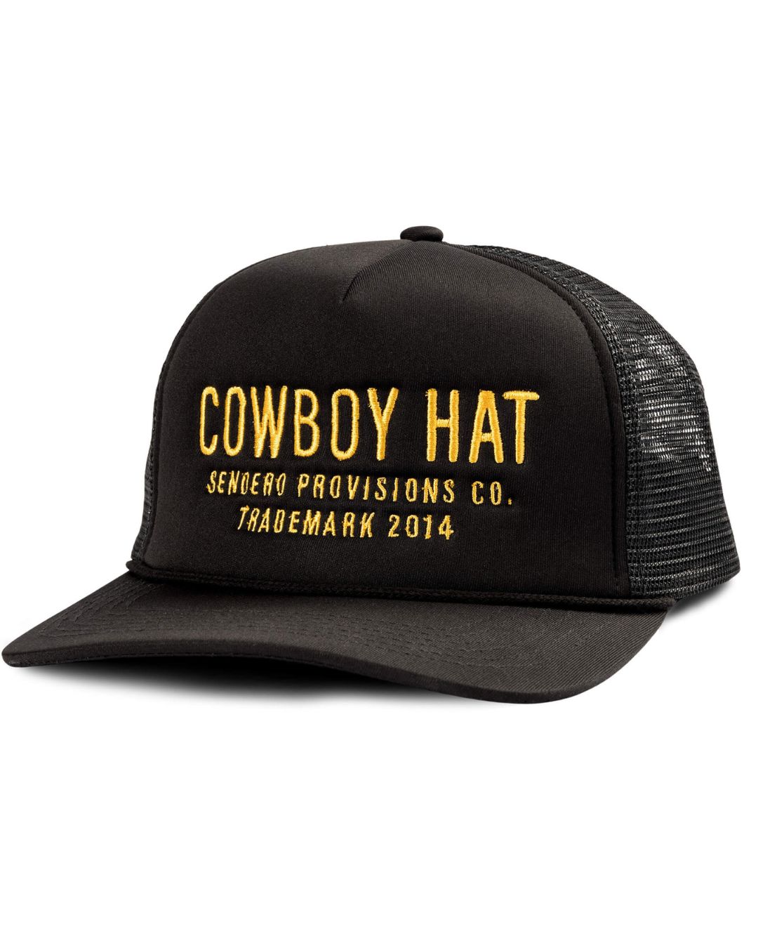 Sendero Provisions Co. Cowboy Hat - Black/Gold