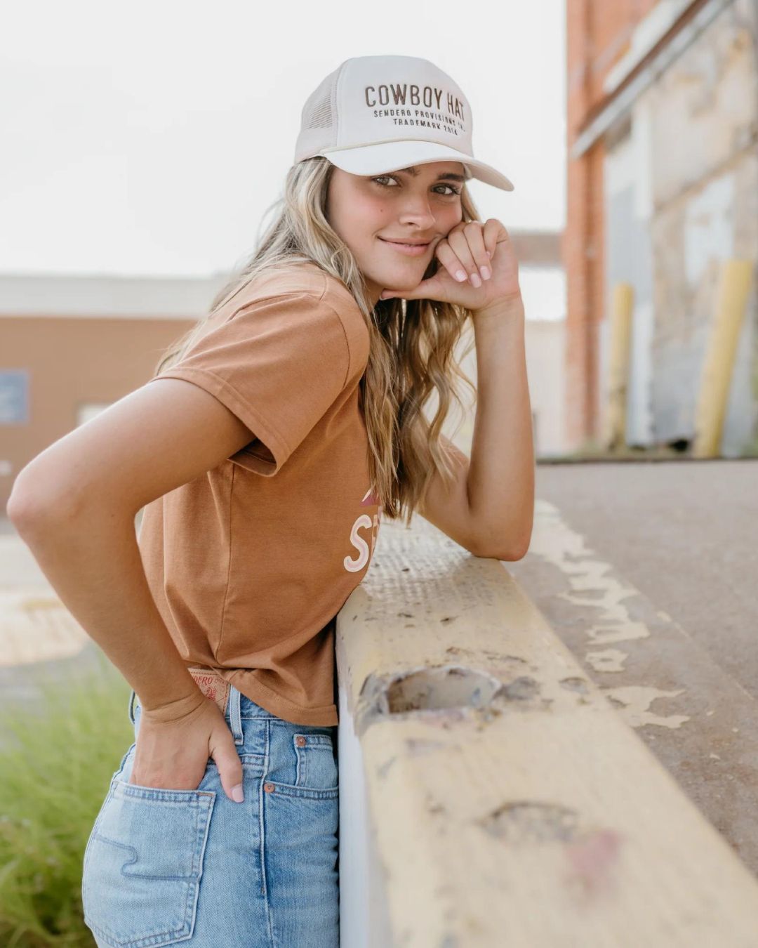 Sendero Provisions Co. Cowboy Hat - Cream