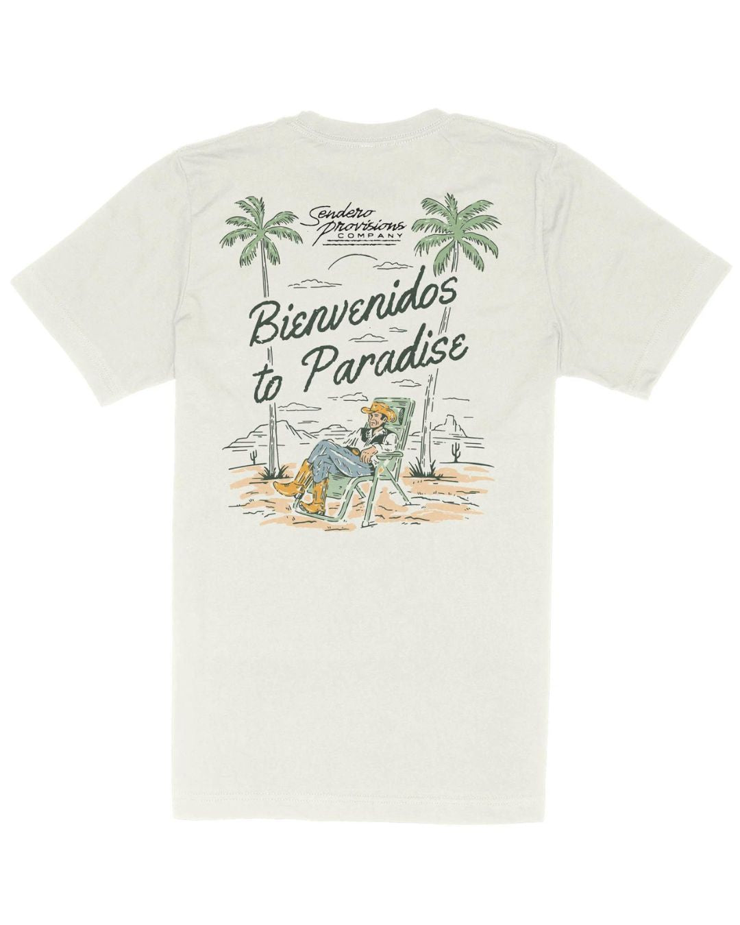 Sendero Provisions Co. Oasis T-Shirt - Vintage White