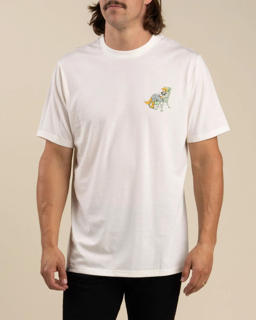 Sendero Provisions Co. Oasis T-Shirt - Vintage White