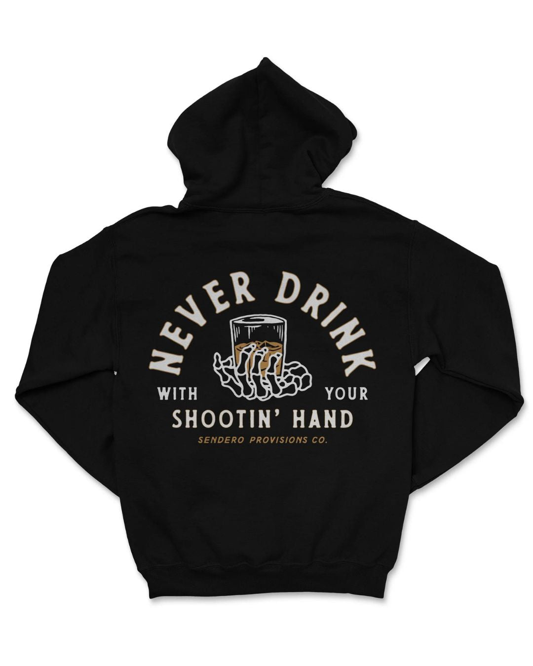 Sendero Provisions Co. Shootin' Hand Hoodie - Black