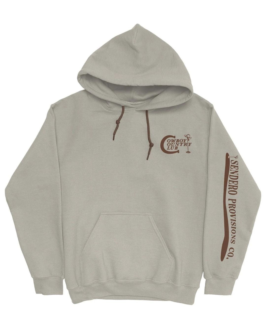 Sendero Provisions Co. Cowboy Country Club Hoodie - Sand