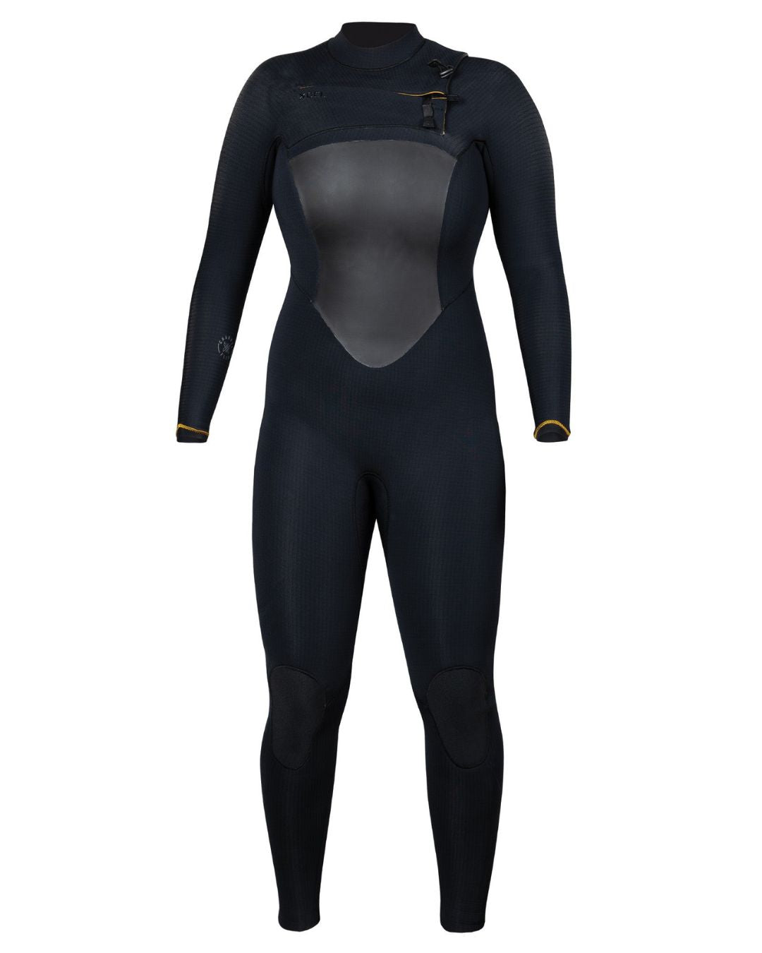 Xcel Women's Drylock 4/3mm Chest Zip Fullsuit Wetsuit - Black 