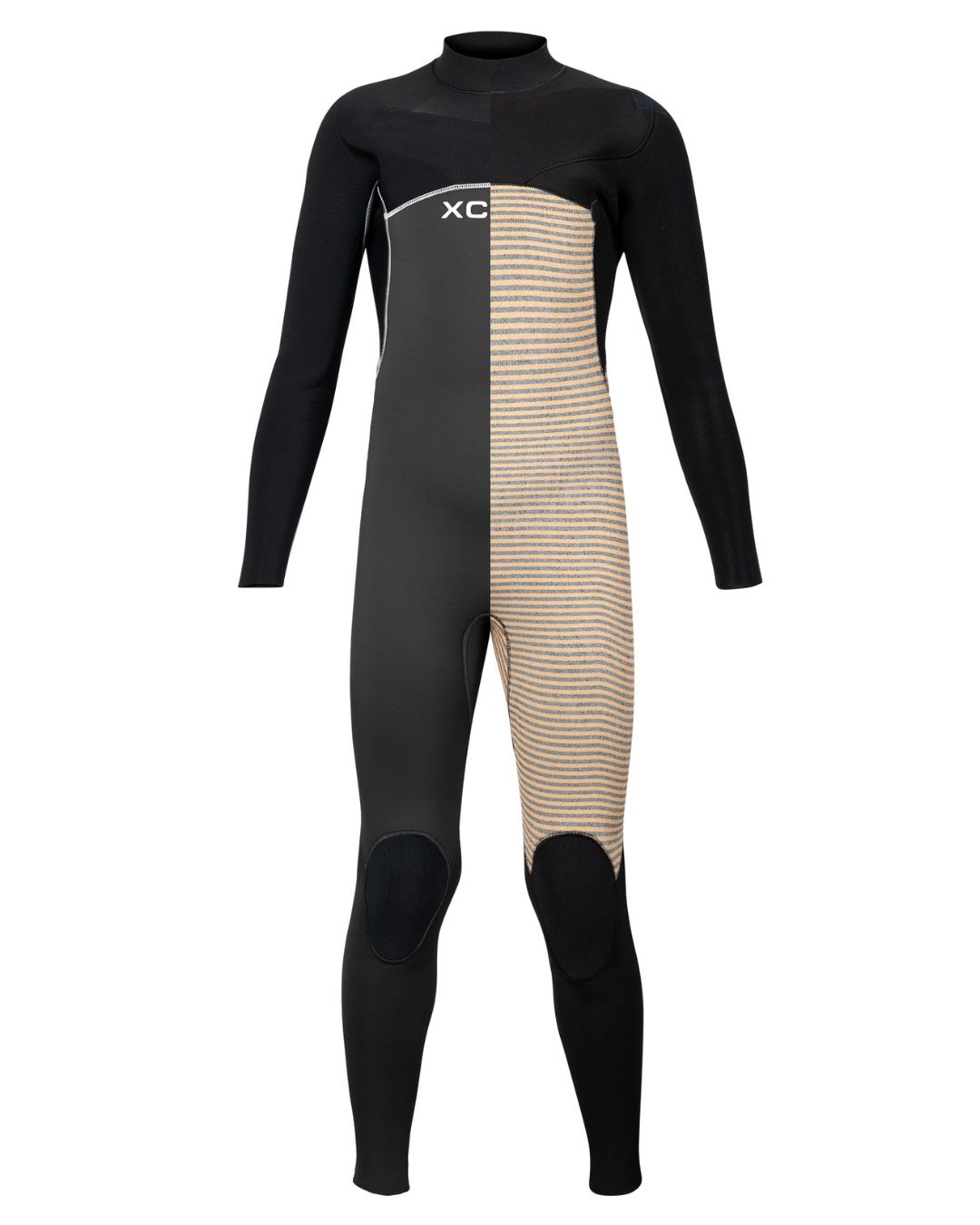 Xcel Kids Comp 4/3mm Chest Zip Fullsuit Wetsuit - Graphite/Black 