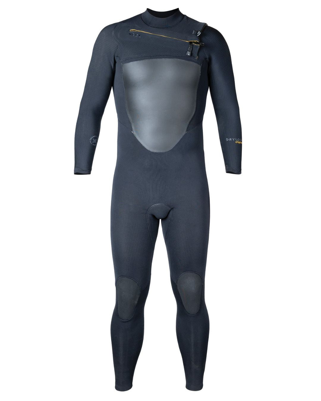 Xcel Men's Drylock 3/2mm Chest Zip Fullsuit Wetsuit - Black 