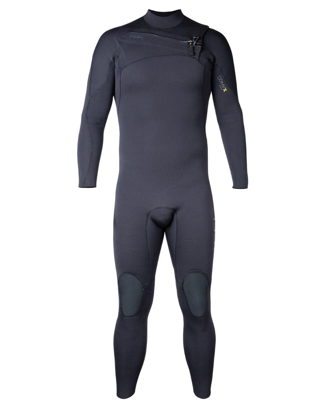 Xcel Men's Comp X 3/2mm Chest Zip Fullsuit Wetsuit - Black 