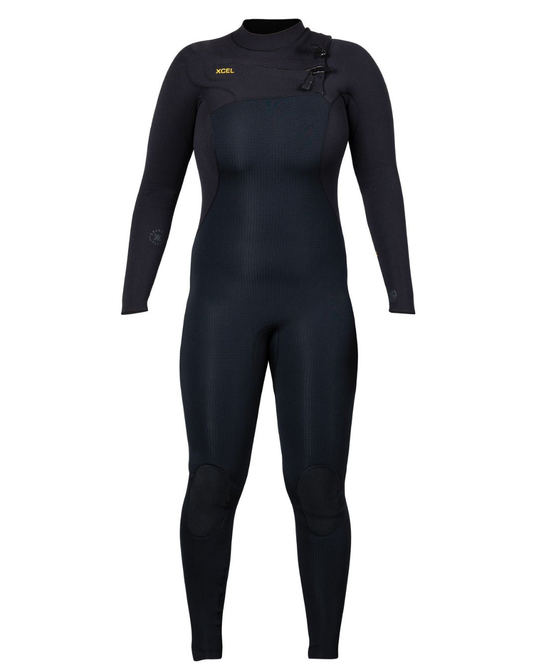 Xcel Women's Comp X 3/2mm Chest Zip Fullsuit Wetsuit - Black 