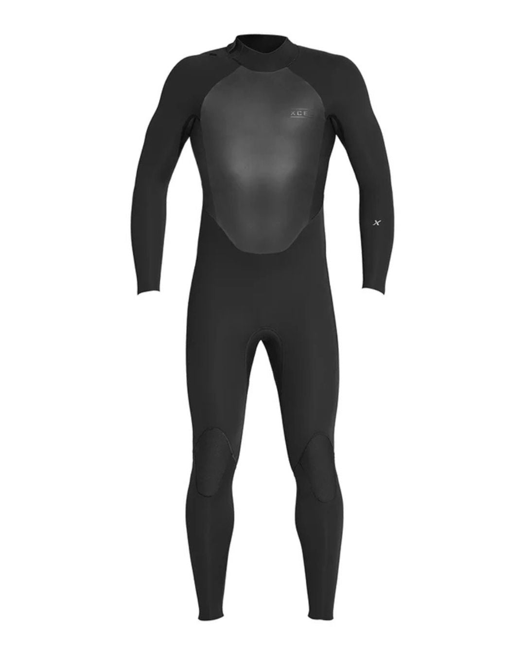 Xcel Men's Axis X 4/3mm Back Zip Fullsuit Wetsuit (DOORBUSTER 2024) - Black 