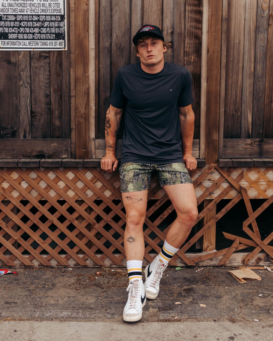 Swift Printed Shorts - Camo