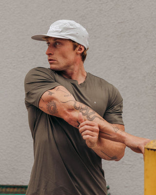 Antix S/S Tee - Heather Olive