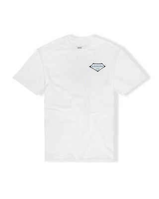 Jack's Surfboards Retro Lam Classic Fit Short Sleeve T-Shirt - White