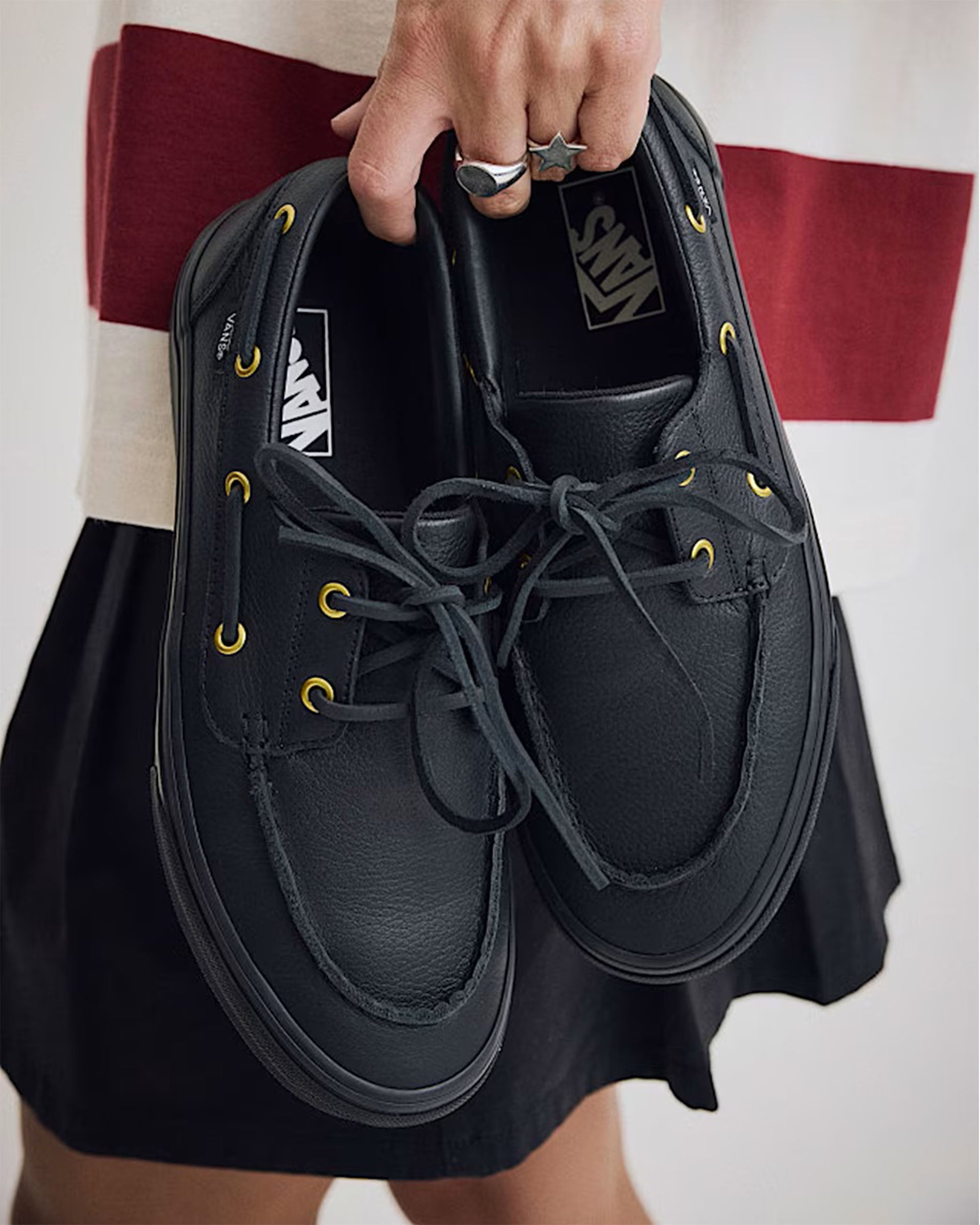 2-Eyelet Boat Shoe - Black – Jack's Surfboards