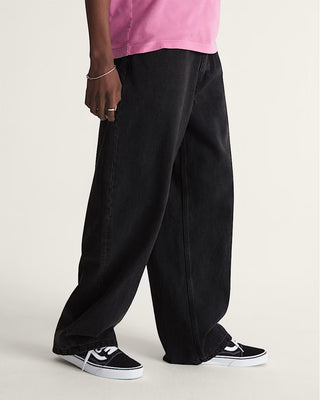 Vans Check-5 Baggy Denim Pants - Black