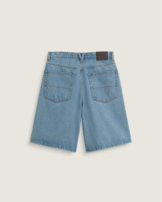 Vans Check-5 Baggy Denim Shorts - Stonewash Blue