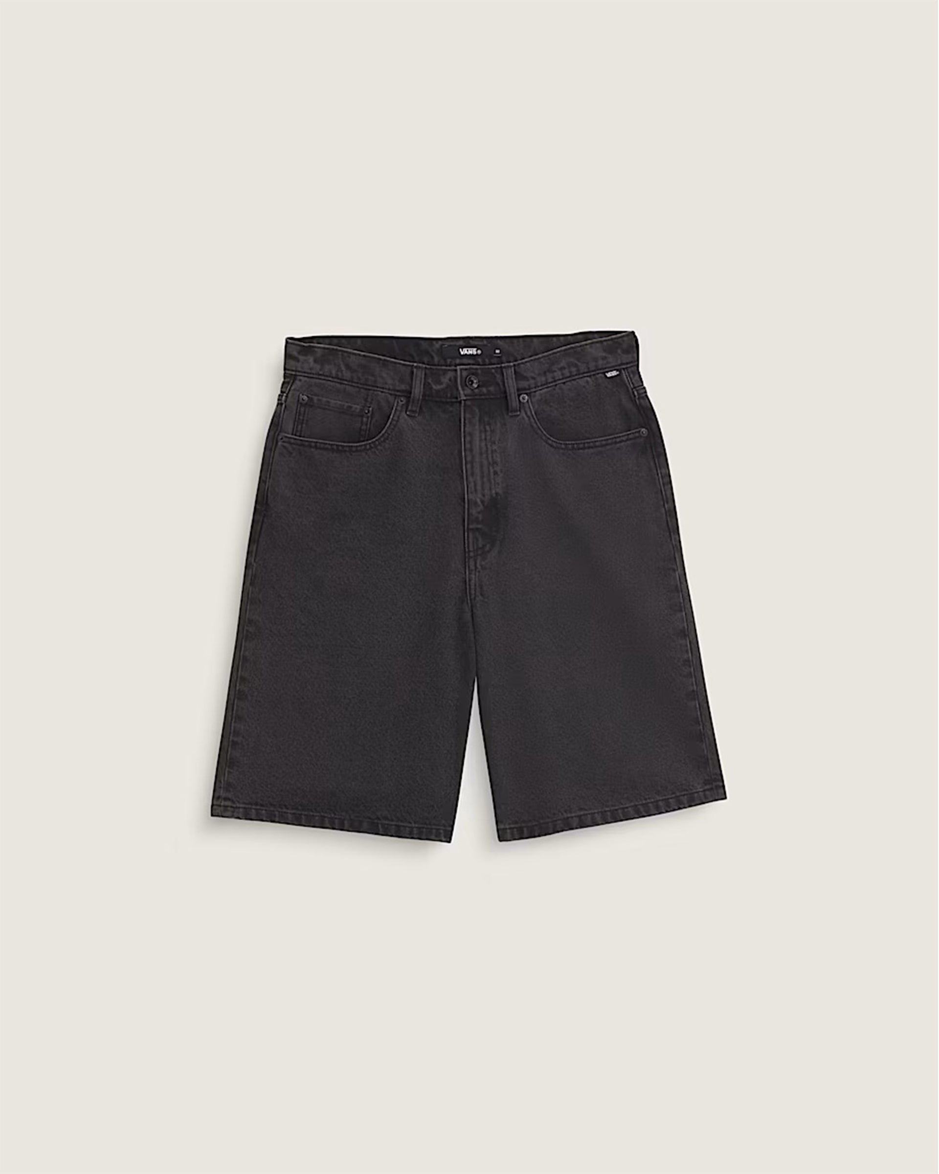Check-5 Baggy Denim Shorts - Washed Black – Jack's Surfboards