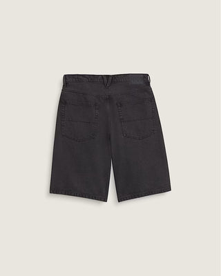 Vans Check-5 Baggy Denim Shorts - Washed Black