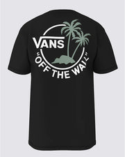 Vans Classic Mini Dual Palm S/S T-Shirt - Black/Iceberg