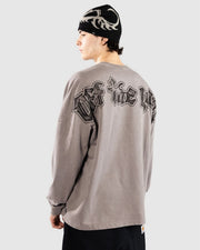 Vans Cromwell Knit Long Sleeve Shirt - Pewter