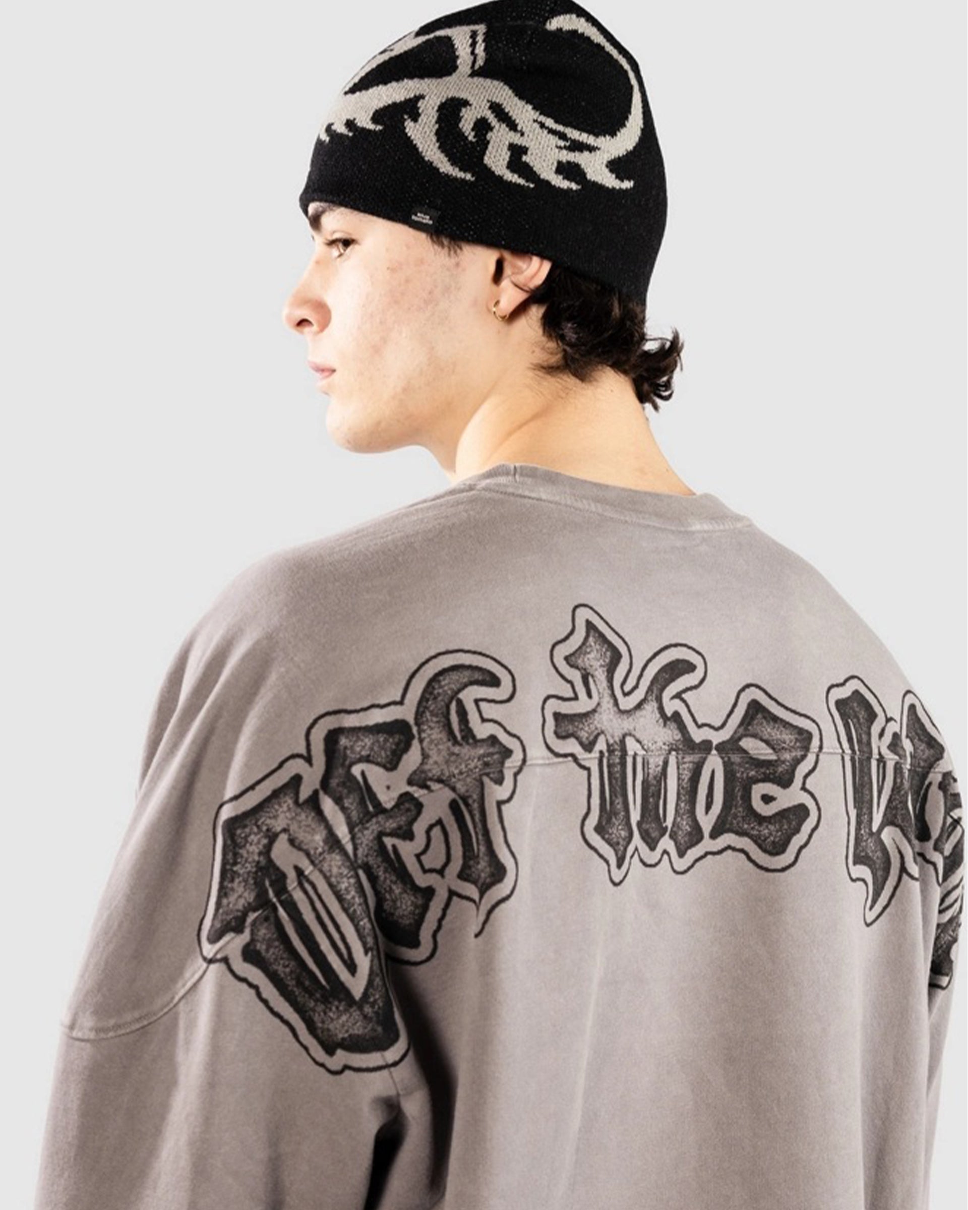 Vans Cromwell Knit Long Sleeve Shirt - Pewter