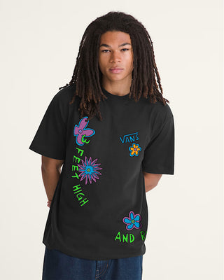 Vans De La Soul 3 Feet High and Rising Short Sleeve T-Shirt - Black