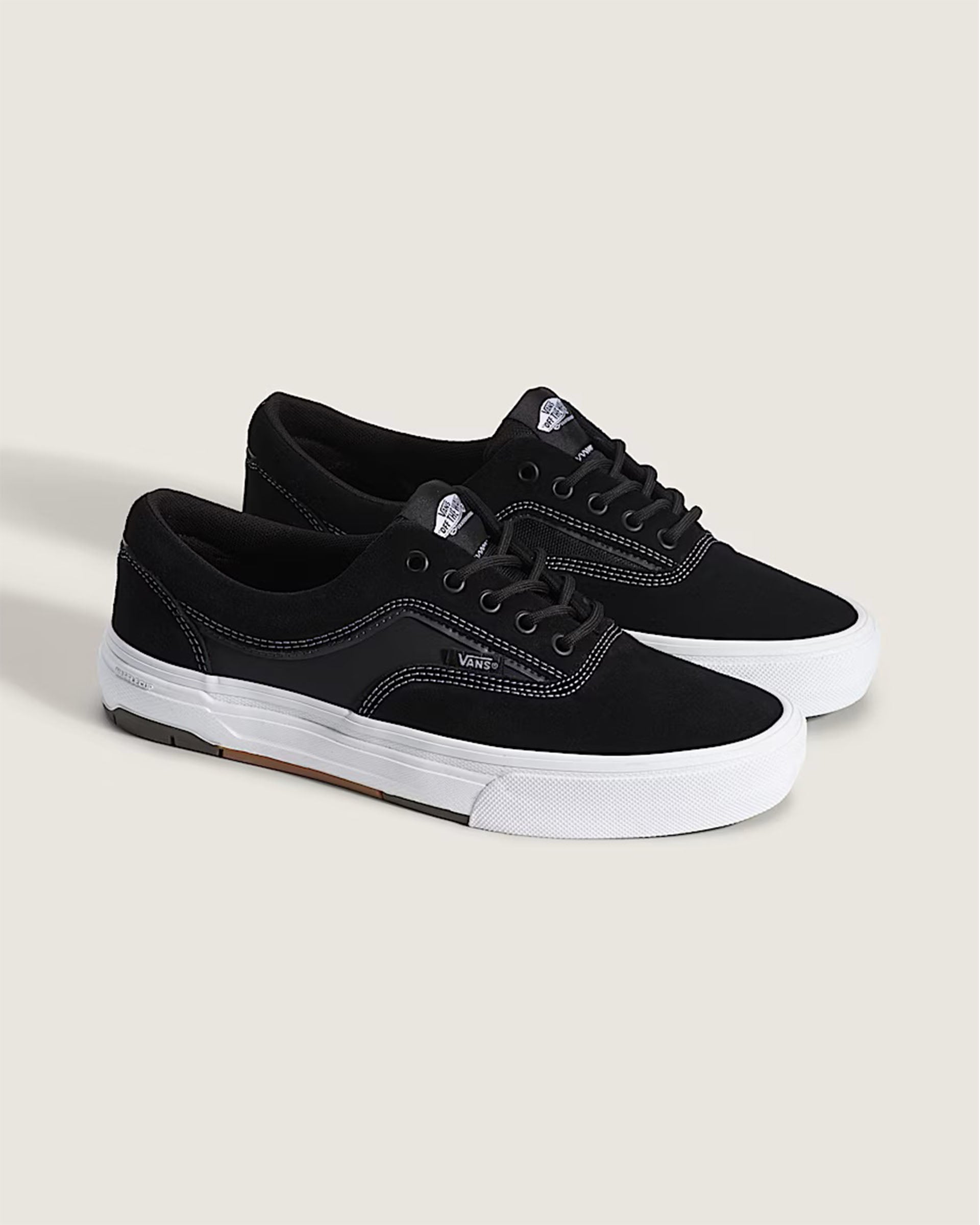 Vans Skate Era Wafflecup Shoes - Black/White